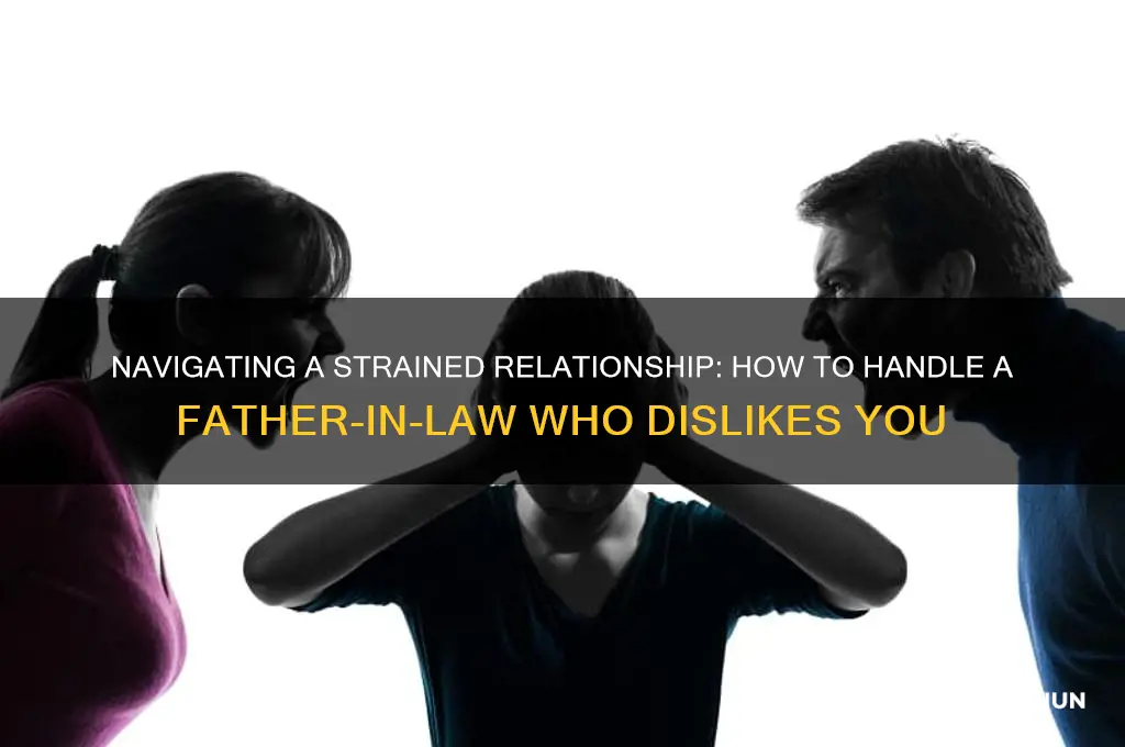 what to do if your father in law hates you