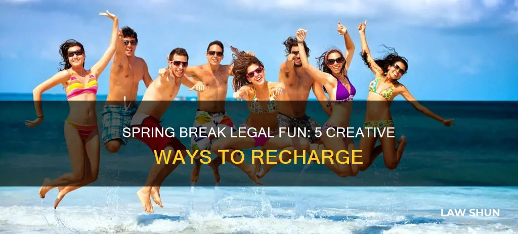 what to do law spring break