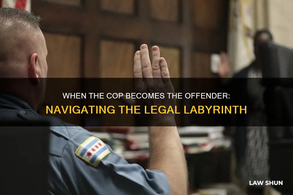 what to do when a cop breaks the law