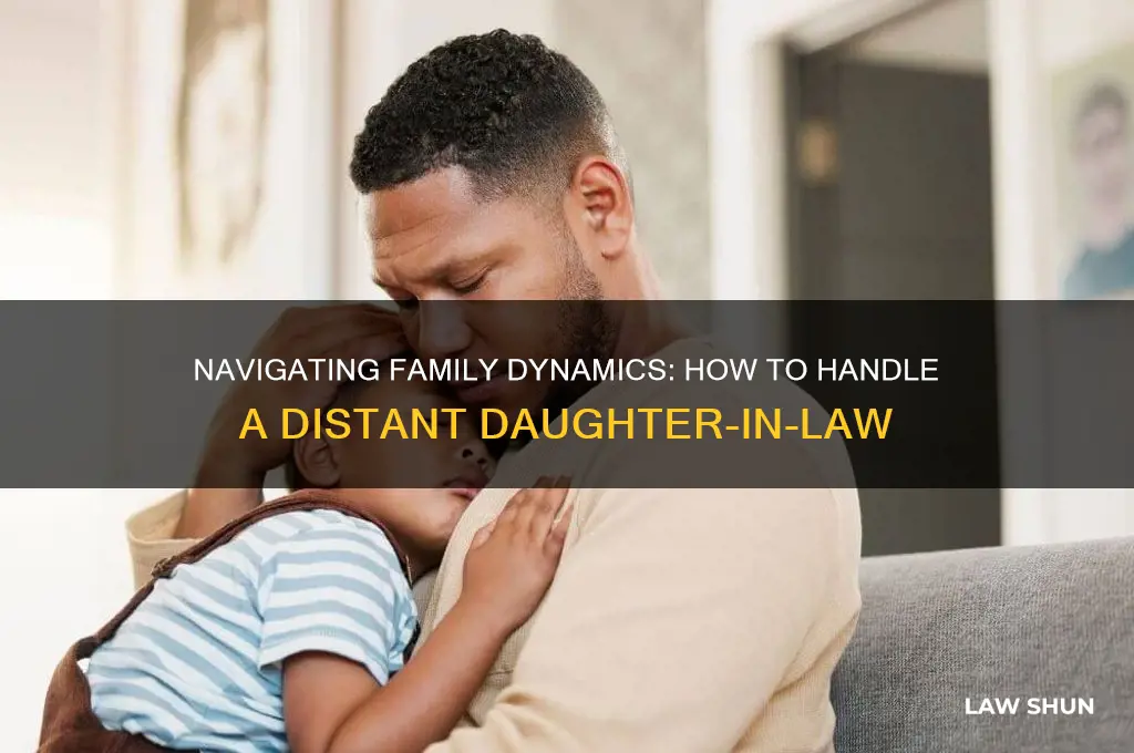 what to do when your daughter in law ignores you