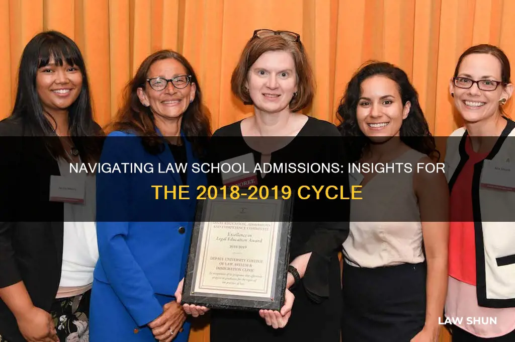what to expect when youre expecting law admissions 18-19