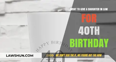 Thoughtful 40th Birthday Gift Ideas for Your Cherished Daughter-in-Law
