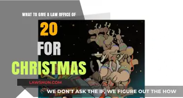 Thoughtful Christmas Gift Ideas for a Modern Law Office of 20