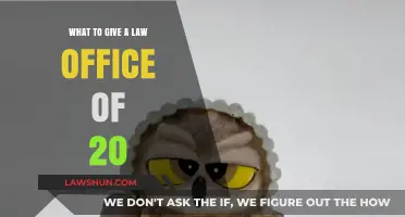Thoughtful Gift Ideas for a Modern Law Office of 20
