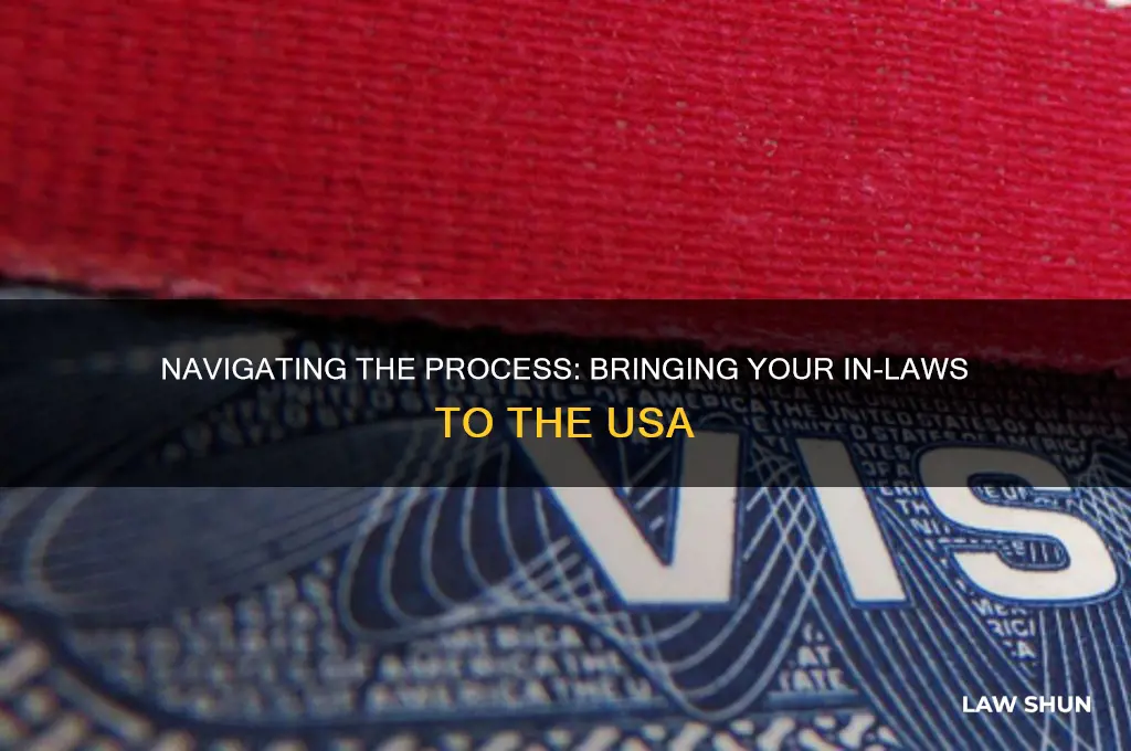 what to if in laws want to come to usa