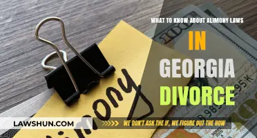 Understanding Alimony Laws in Georgia Divorces: Key Facts to Know