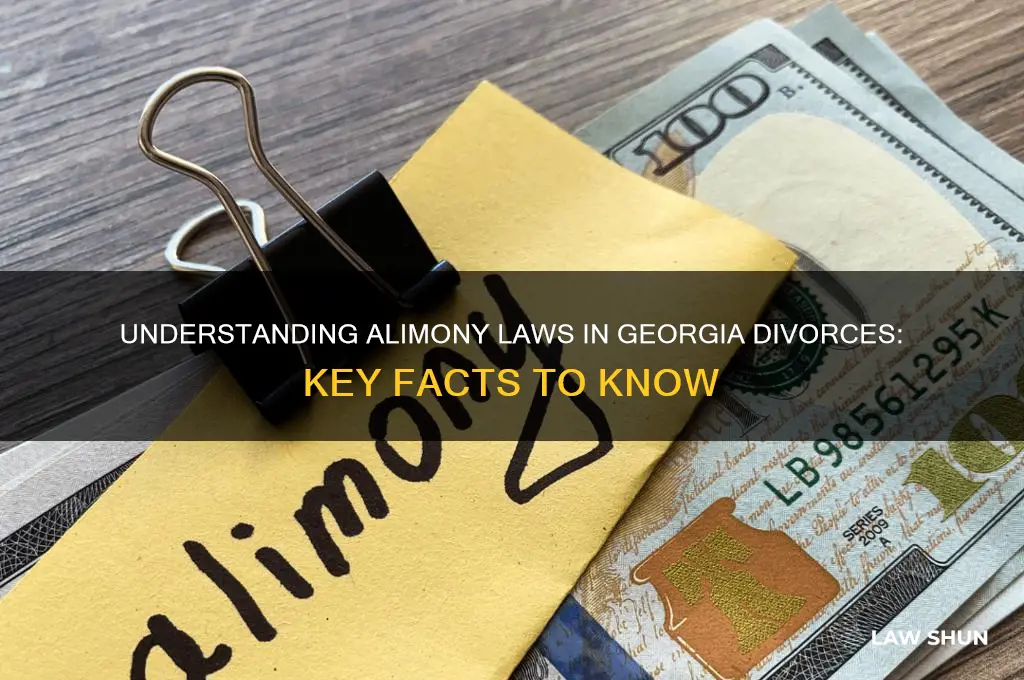 what to know about alimony laws in georgia divorce