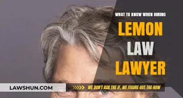 Hiring a Lemon Law Lawyer: Essential Tips for Consumers
