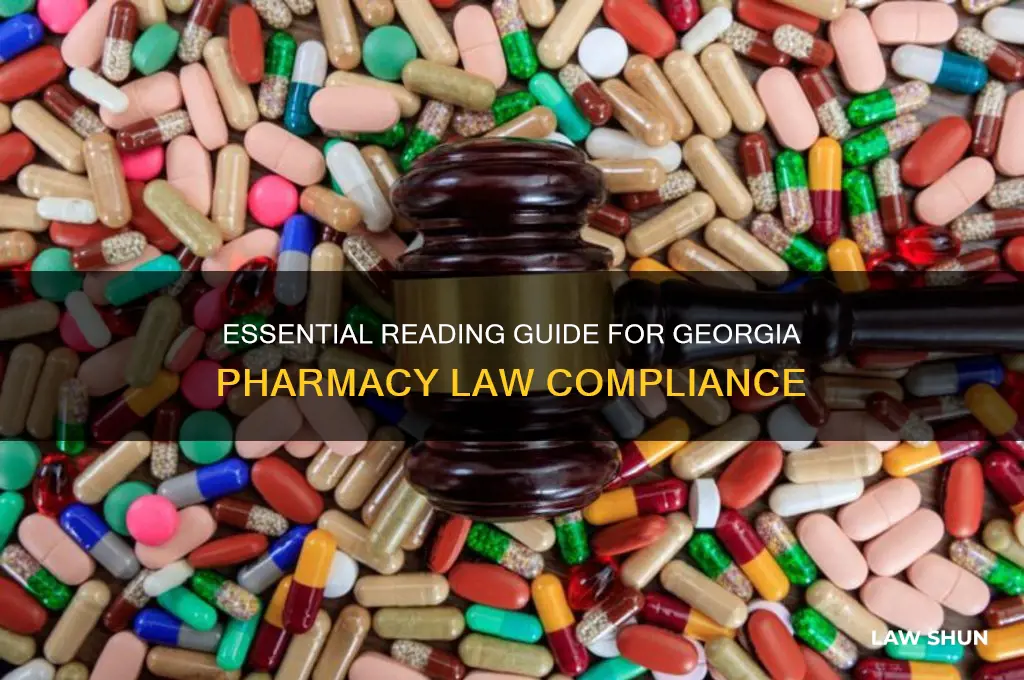 what to read for pharmacy georgia law