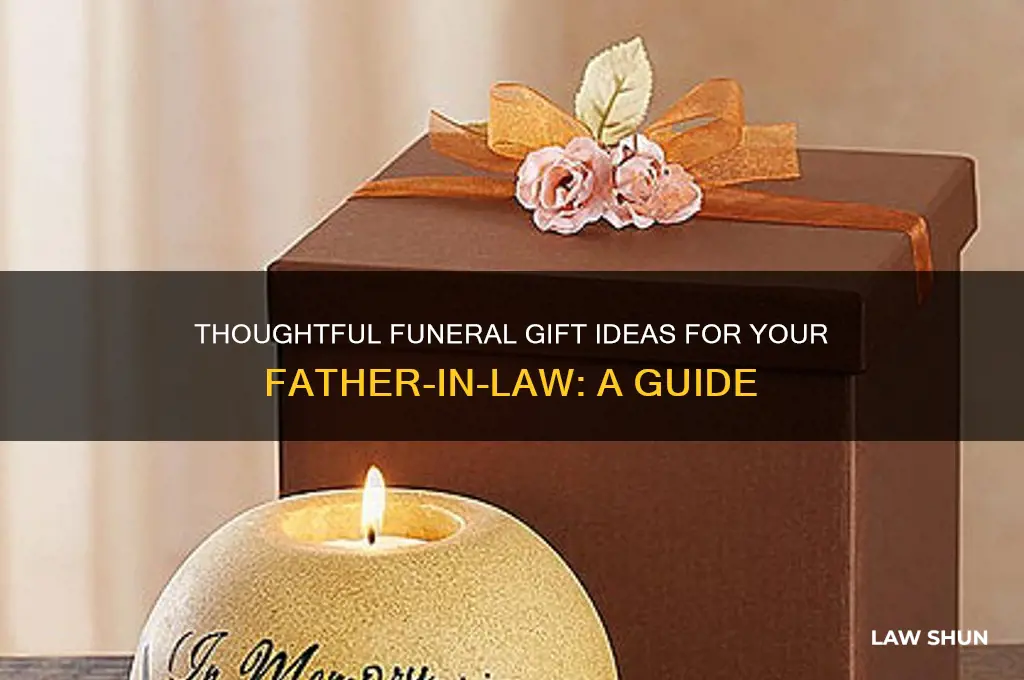 what to send to father in law for a funeral