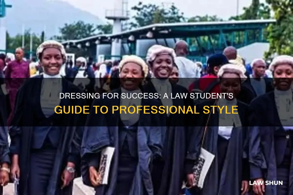 what to wear as a law student