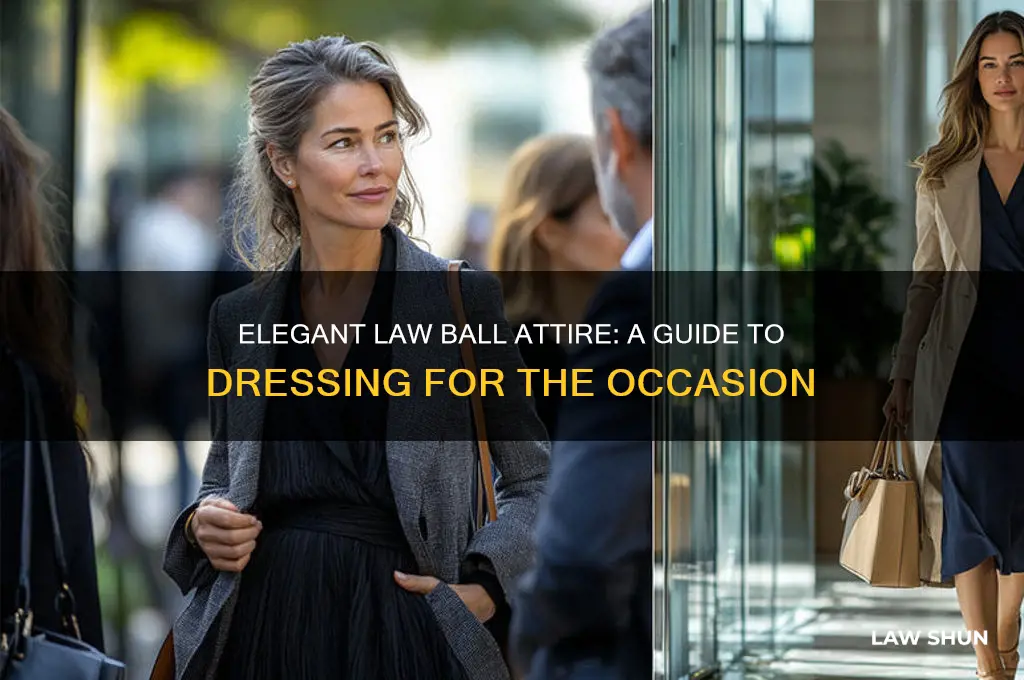 what to wear to a law ball