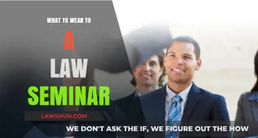 Professional Attire Guide: What to Wear to a Law Seminar