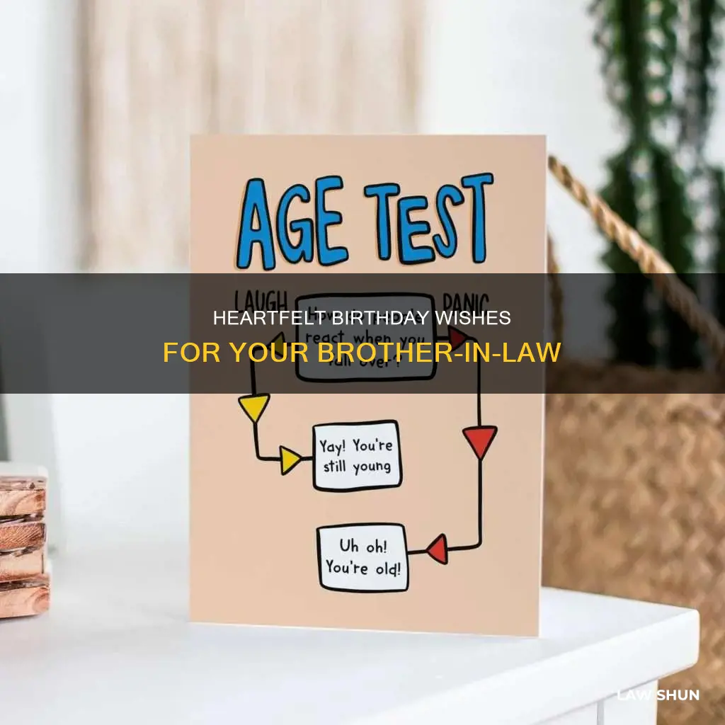 what to write brother in law birthday card