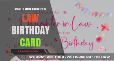 Heartfelt Birthday Wishes: Crafting the Perfect Daughter-in-Law Card Message