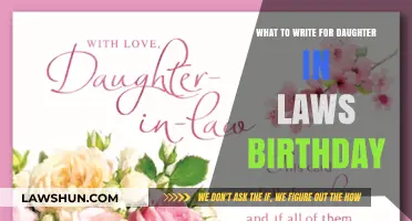 Heartfelt Birthday Wishes: Crafting the Perfect Message for Your Daughter-in-Law