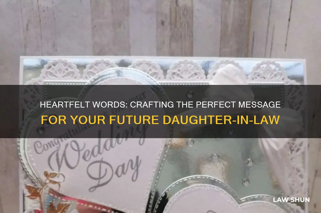 what to write in a card to future daughter-in-law
