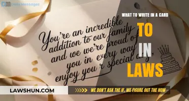 Thoughtful Messages: Crafting Heartfelt Notes to Your In-Laws with Ease