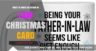 Heartfelt Christmas Card Messages for Your Father-in-Law This Holiday Season