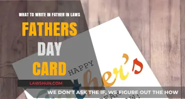 Heartfelt Father’s Day Card Messages for Your Father-in-Law