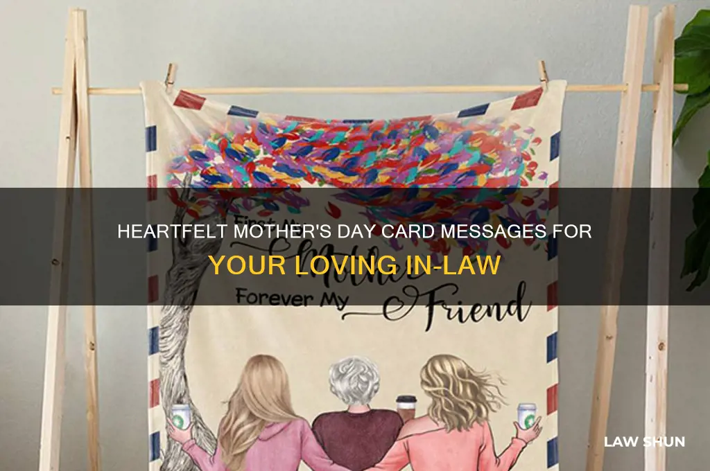 what to write in mothers day card to in law