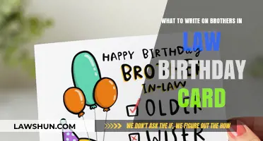Heartfelt Birthday Wishes: Crafting the Perfect Message for Your Brother-in-Law