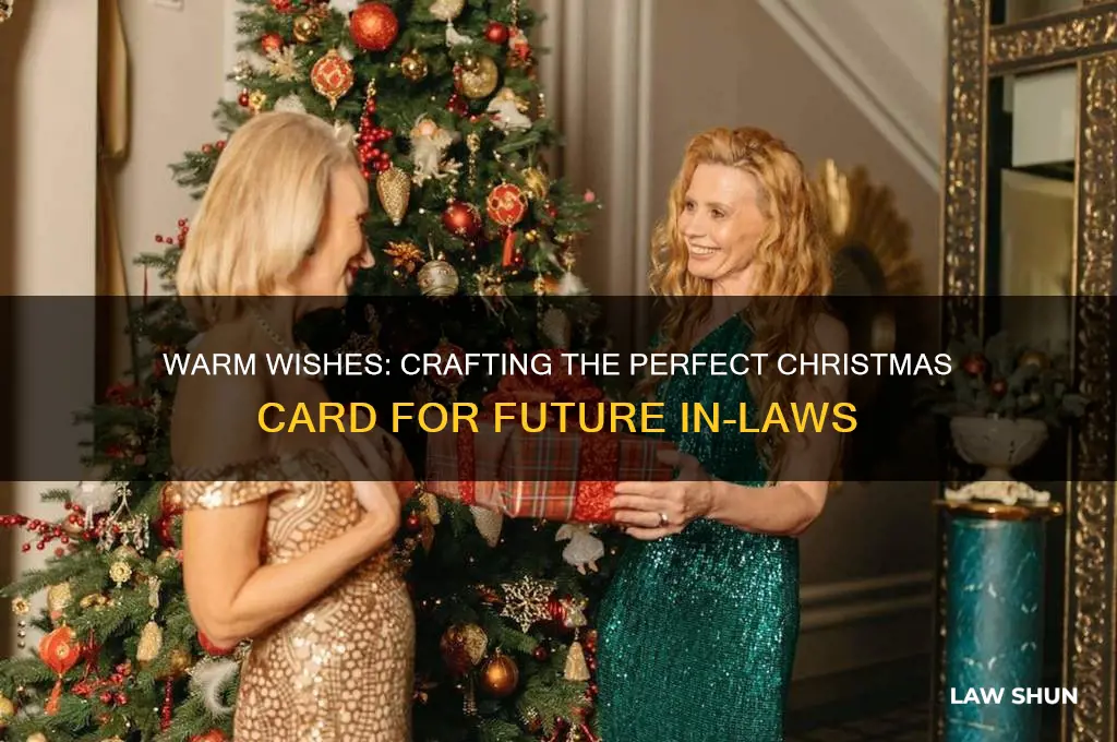 what to write to future parents in law christmas card