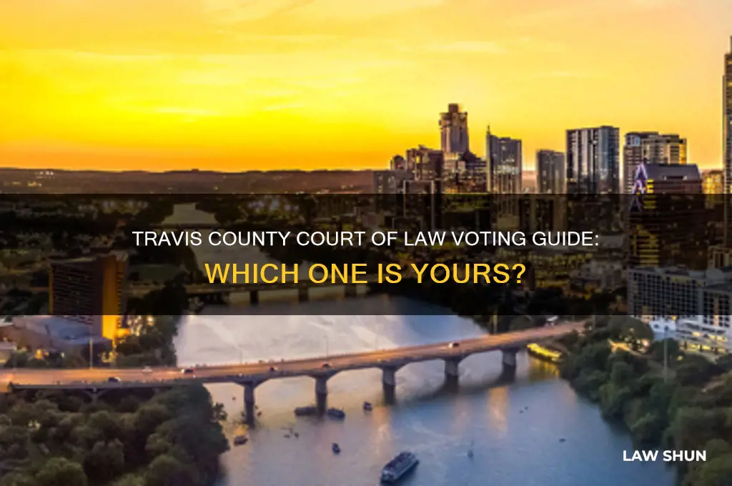 what travis county court of law do i vote for