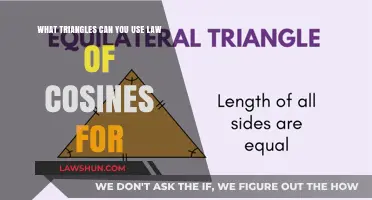 The Law of Cosines: Triangles and Their Angles