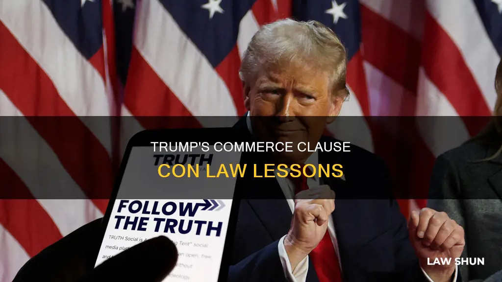 what trump can teach us about con law commerce clause