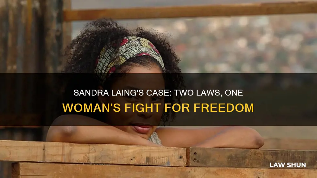 what two laws did sandra laing break