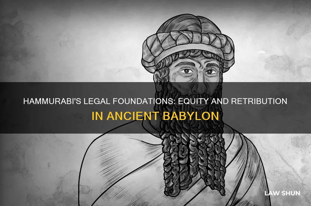 what two principles did hammurabi base his laws off of