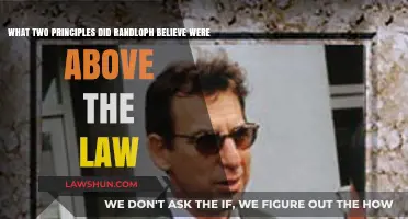 Randolph's Core Beliefs: Two Principles He Held Above the Law