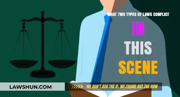 Legal Clash: Analyzing Conflicting Laws in This Scene