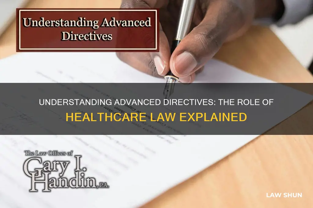 what type of law deals with advanced directives