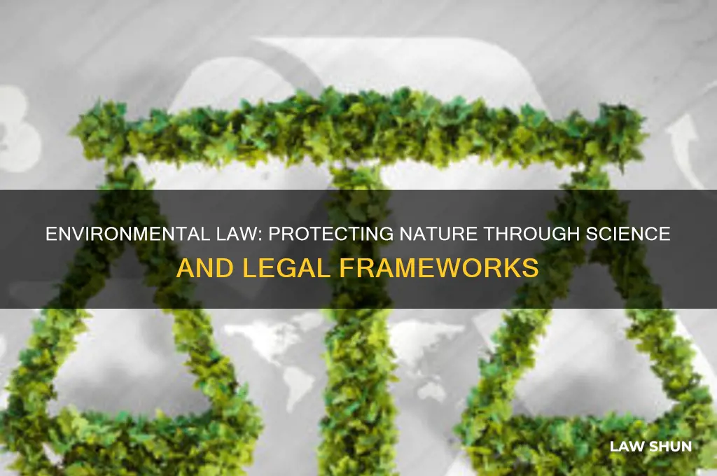 what type of law handles environmental science