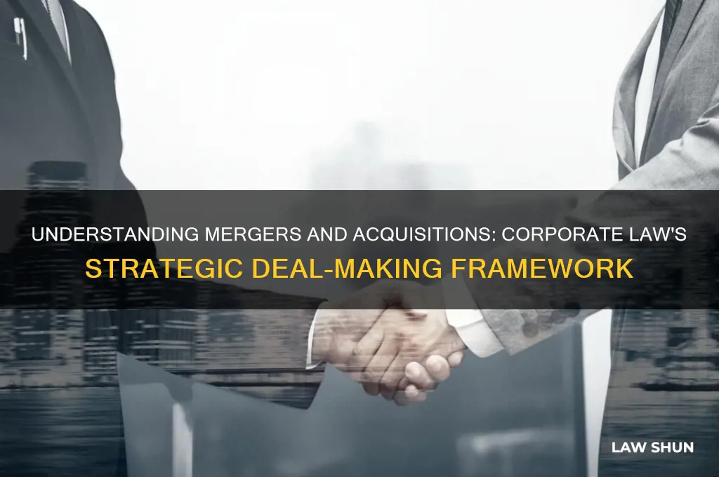 what type of law is mergers and acquisitions