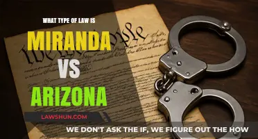 Miranda v. Arizona: Understanding Its Legal Classification and Impact