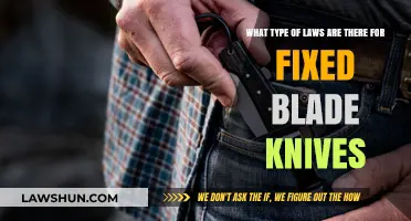 Understanding Fixed Blade Knife Laws: Types and Legal Considerations