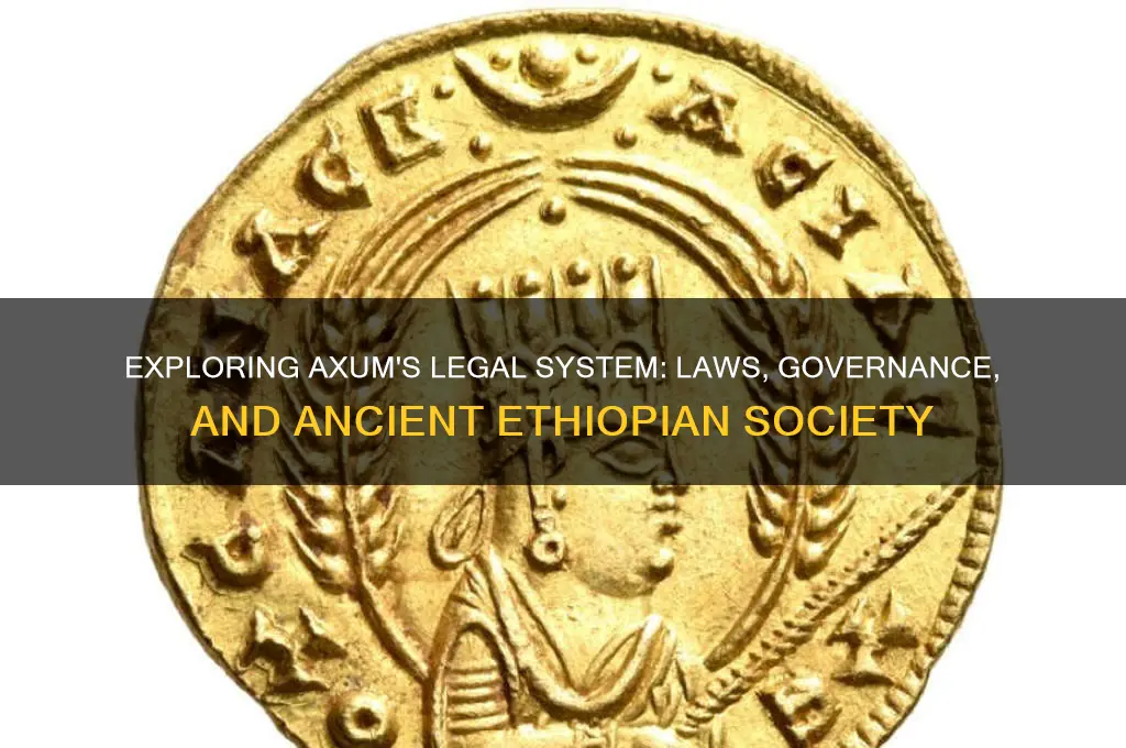 what type of laws did axum have
