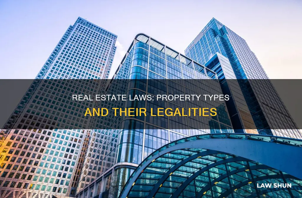 what type of property do real estate laws apply to