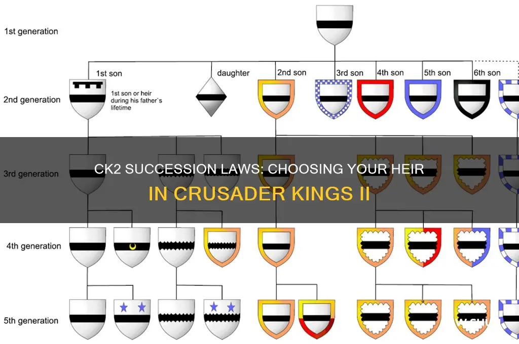 what type of succession laws allow selecting heir ck2