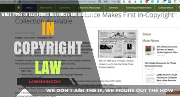 Understanding Copyright Law: Electronic Resources Covered and Protected