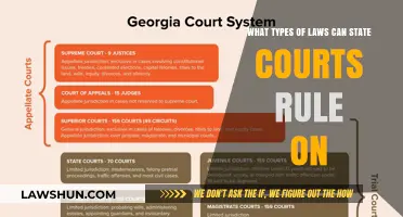 State Courts: What Laws Do They Rule On?