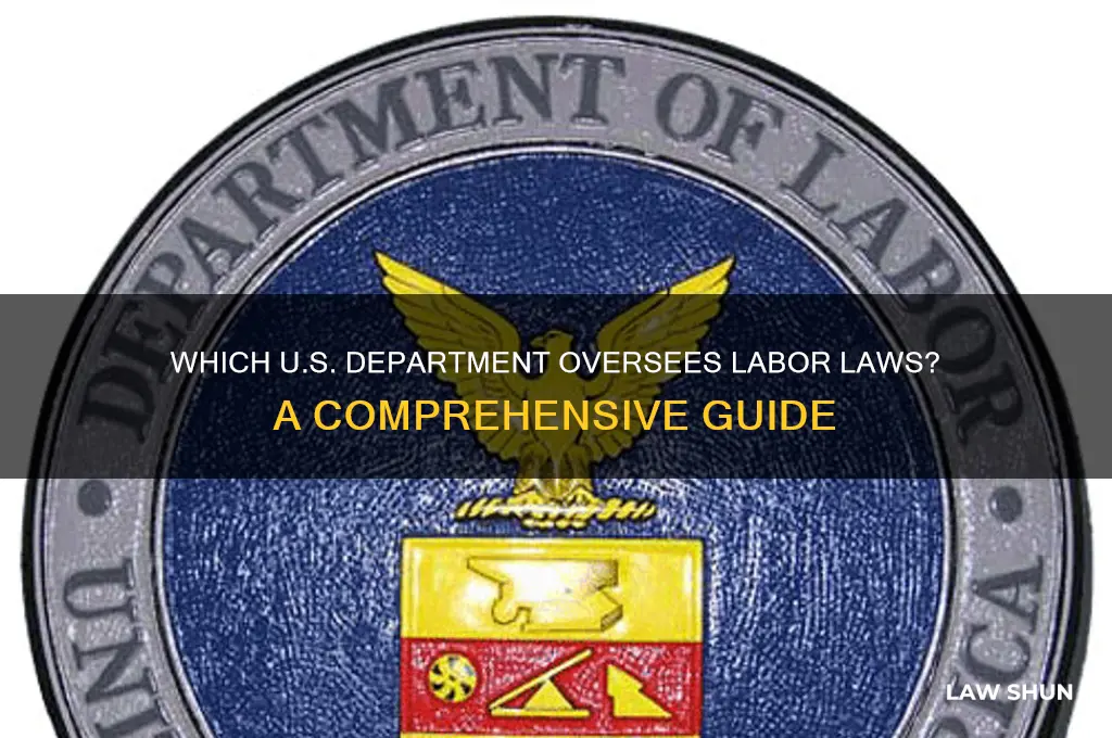 what us department oversees labor laws