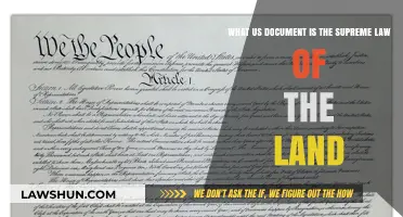 The US Constitution: Supreme Law of the Land Explained