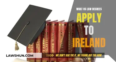 US Law Degrees: Which Apply in Ireland?