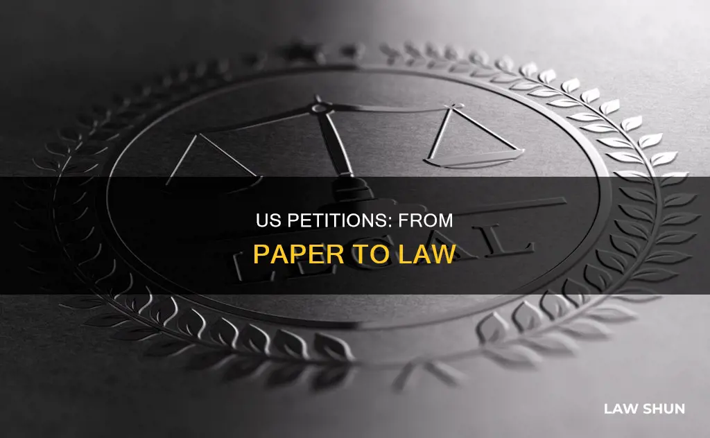 what us petitions have become law