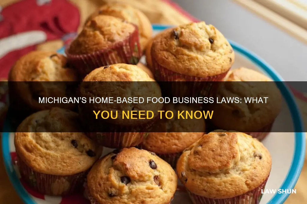 what us the michigan law to do food businessfrom home