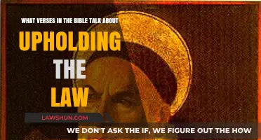 Biblical Verses Emphasizing the Importance of Upholding Divine Law